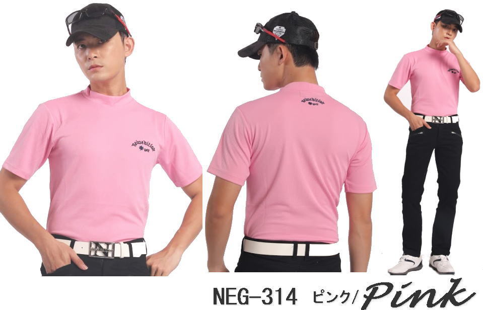 楽天市場】送料無料 ゴルフ モックネックシャツ ゴルフウエア メンズ