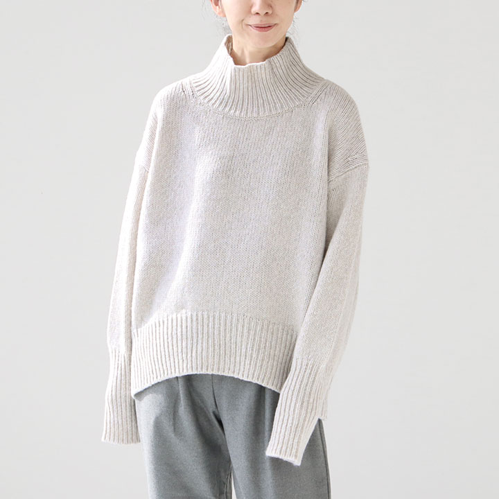 楽天市場】GALERIE VIE(ギャルリー ヴィー) ファインウール ハイネック