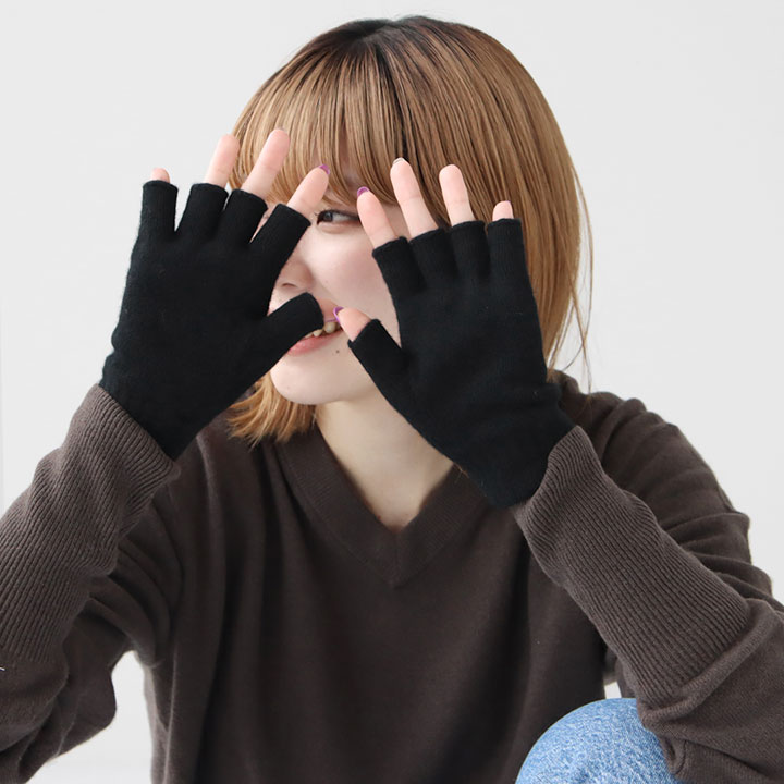 楽天市場】Johnstons(ジョンストンズ) フィンガーレスグローブ