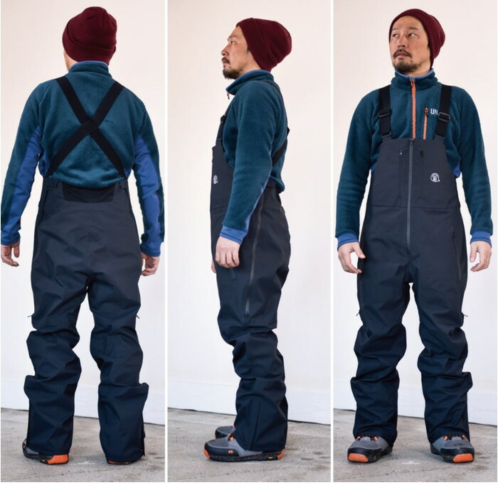 楽天市場】unfudge アンファッジ 23-24モデル PEEP BIB PANTS ウェアー