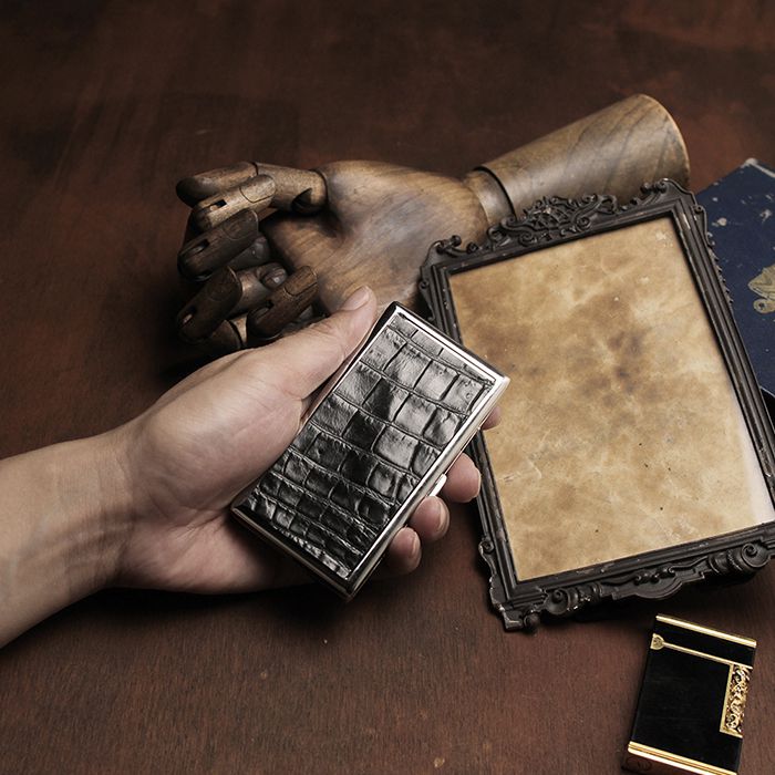 楽天市場】S'FACTORY エスファクトリー メタルシガレットケース 12本