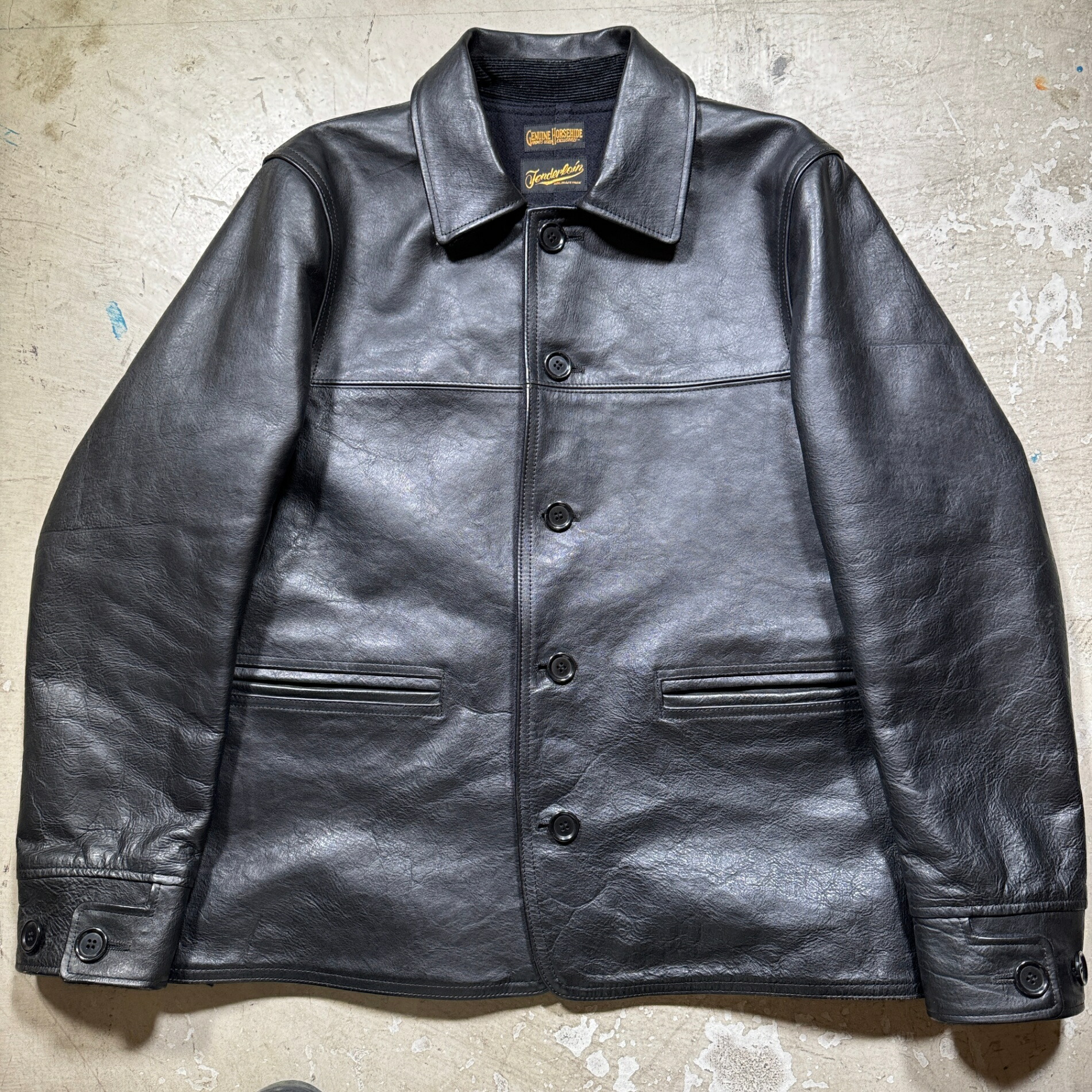 楽天市場】TENDERLOIN テンダーロイン T-HIDE ホースハイドレザーカー