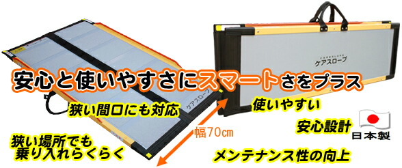 楽天市場】【送料無料】車椅子用スロープ ケアスロープ/ CS150 長さ
