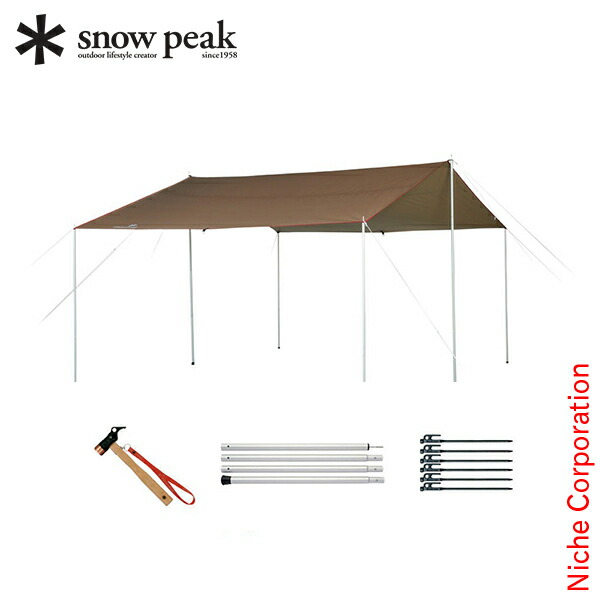 楽天市場】スノーピーク タープ HDタープ シールド レクタ ( M ) Pro