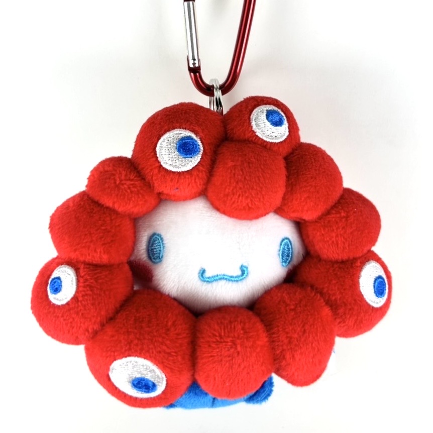 楽天市場】ミャクミャク なりきり ぬいぐるみ シナモロール カラビナ