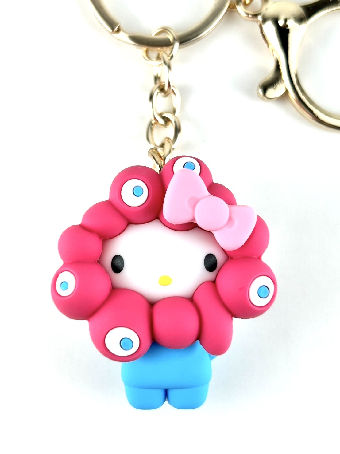 楽天市場】【公式】ミャクミャク×ハローキティ キーホルダー サンリオ