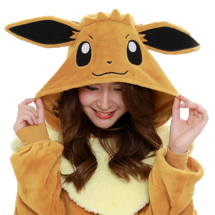 楽天市場】着ぐるみ パジャマ 大人用 ポケモン フリース ピカチュウ