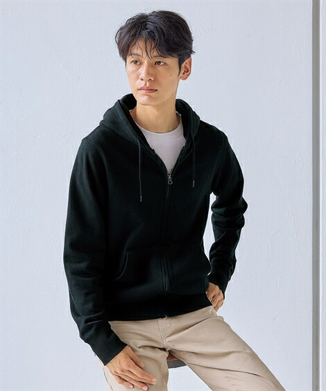 楽天市場】パーカー メンズ M-10Lサイズ 綿100％ 裏毛 フルジップ