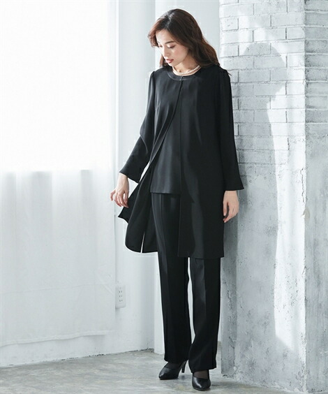 楽天市場】《サイズ交換無料》喪服 礼服 レディース ブラック