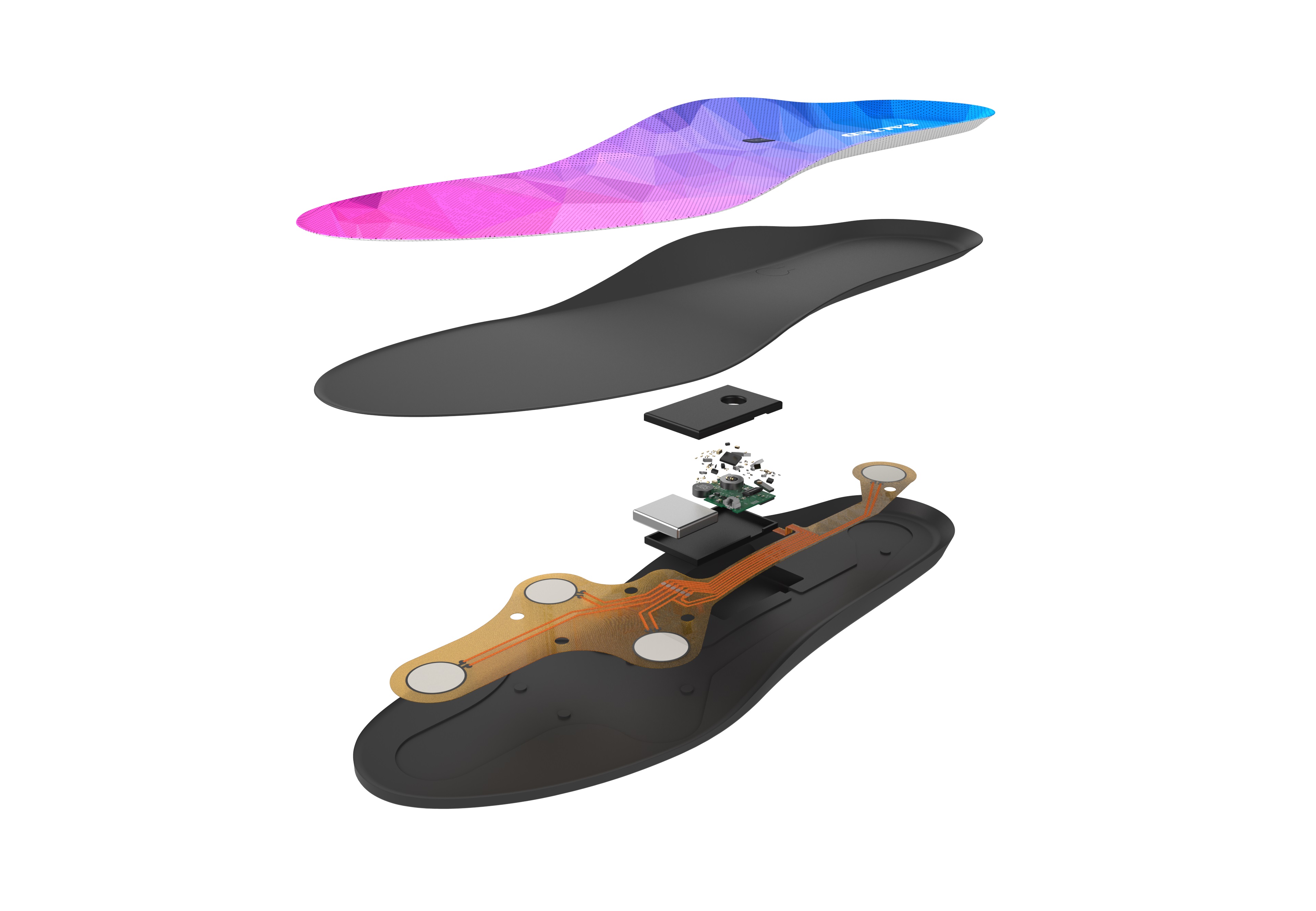 楽天市場】トレーニング用インソール型足圧計 SALTED SMART INSOLE