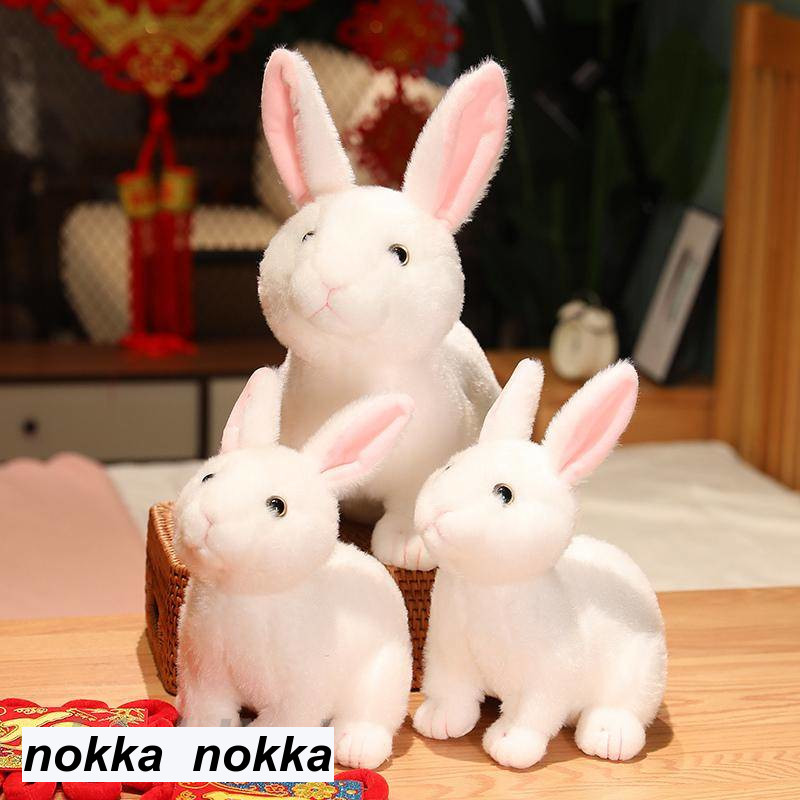 楽天市場】うさぎ ぬいぐるみ ウサギ リアル 抱き枕 インテリア