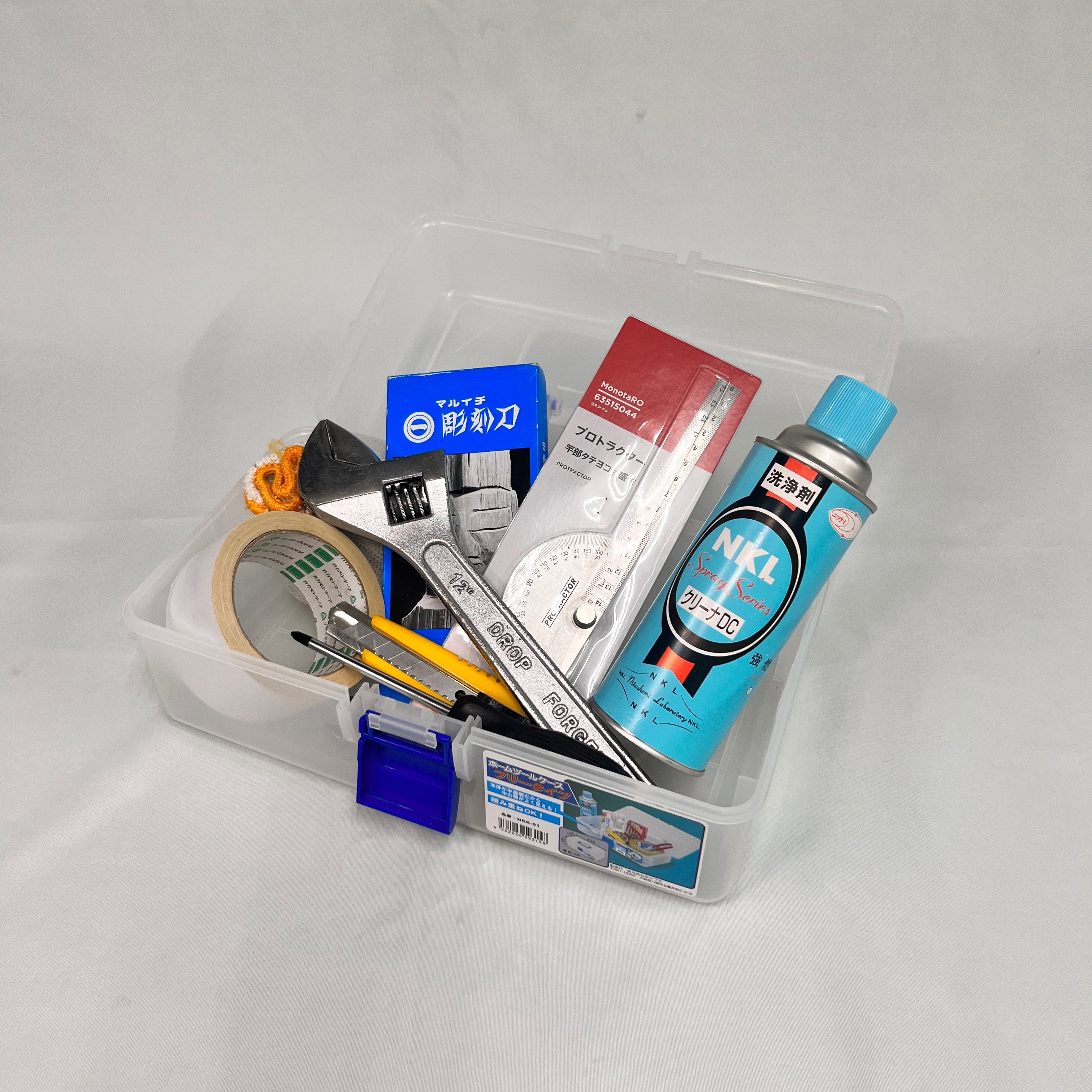 楽天市場】ホームツールケース 中皿なしタイプ HRK-01 プラスチック製