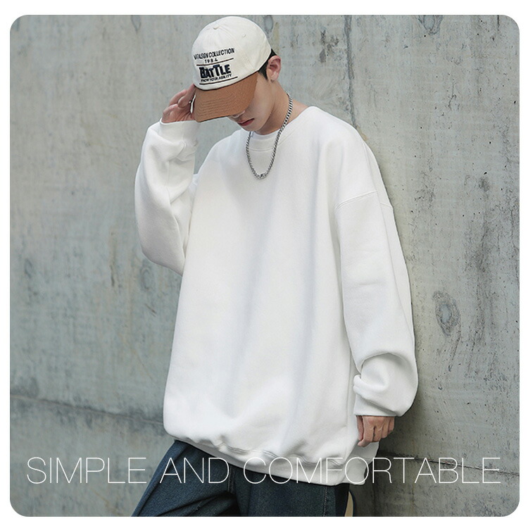 楽天市場】「10colors＆大人気」トレーナー スウェット メンズ プル