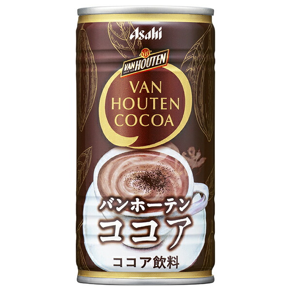 楽天市場】アサヒ飲料 バンホーテン ココア 185g缶×30本入｜ 送料無料