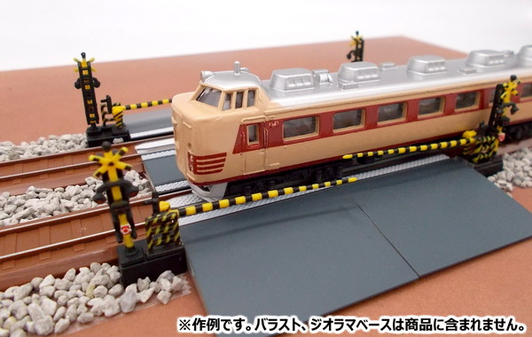 楽天市場】当店オリジナル！Nゲージ踏切情景3点セット No.02 485系特急