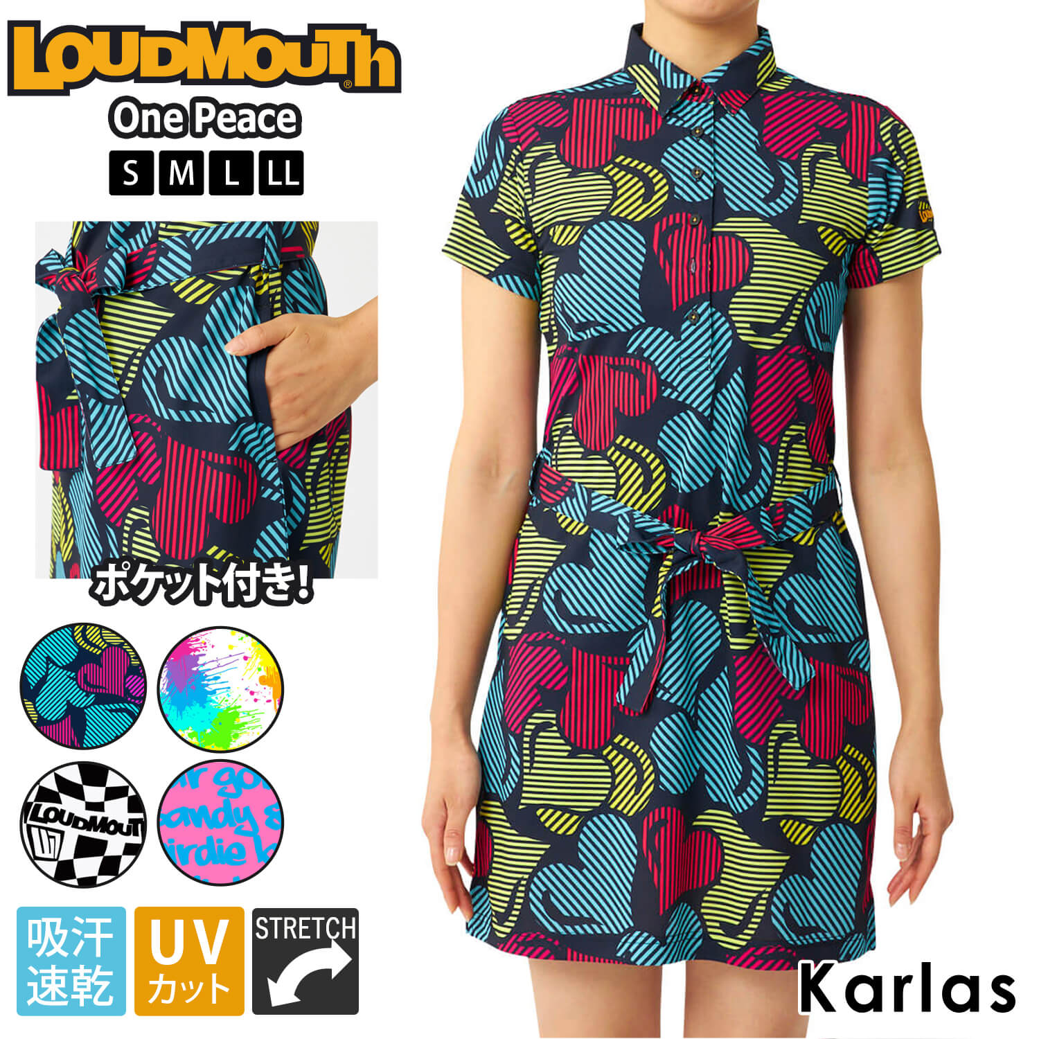 楽天市場】【在庫処分!】 ラウドマウス ゴルフウェア トップス