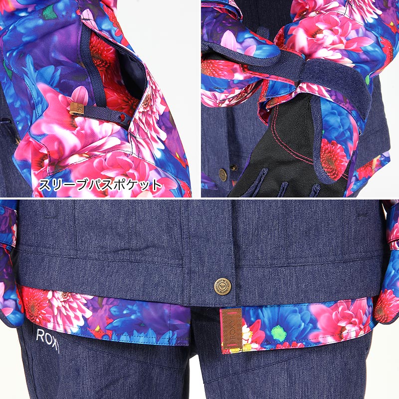 楽天市場】ROXY/ロキシー レディース スノーボードウェア ジャケット