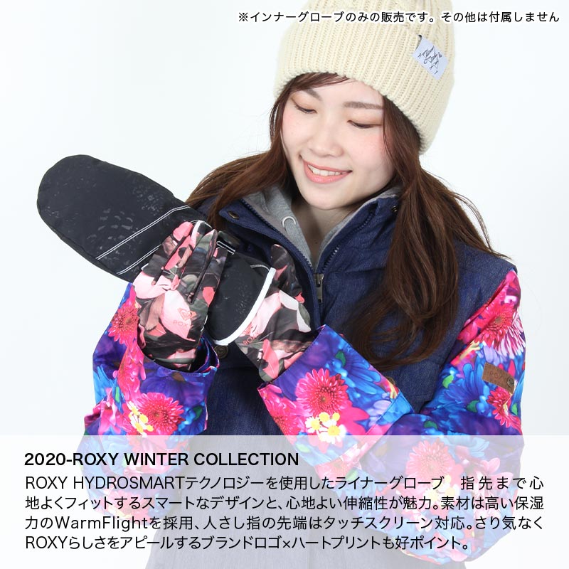 楽天市場】ROXY/ロキシー レディース スノーボード インナーグローブ