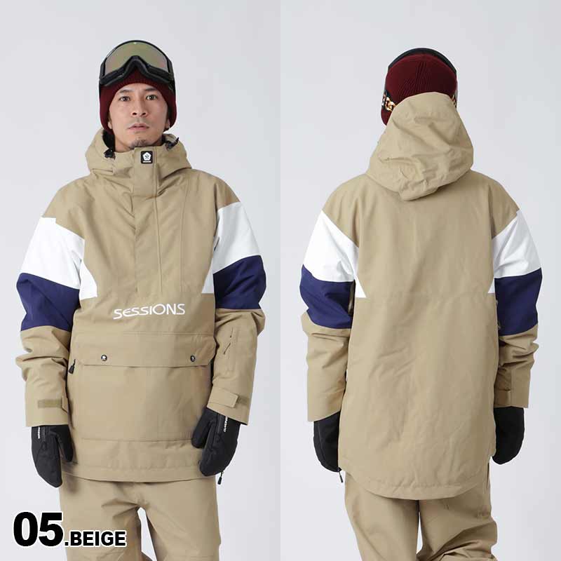 楽天市場】SESSIONS/セッションズ メンズ スノーウェア プルオーバー