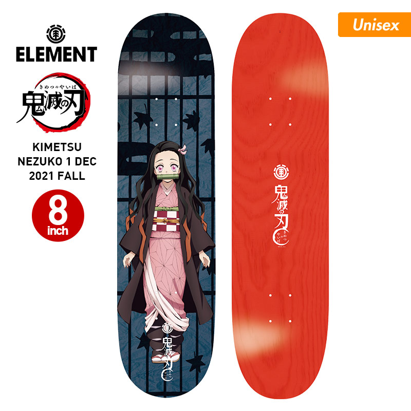 楽天市場】ELEMENT/エレメント スケートボード デッキ単品 鬼滅の刃