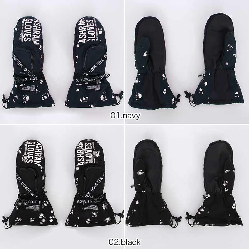 楽天市場】ASHRAM/アシュラム メンズ GORE-TEX ミトン スノーグローブ