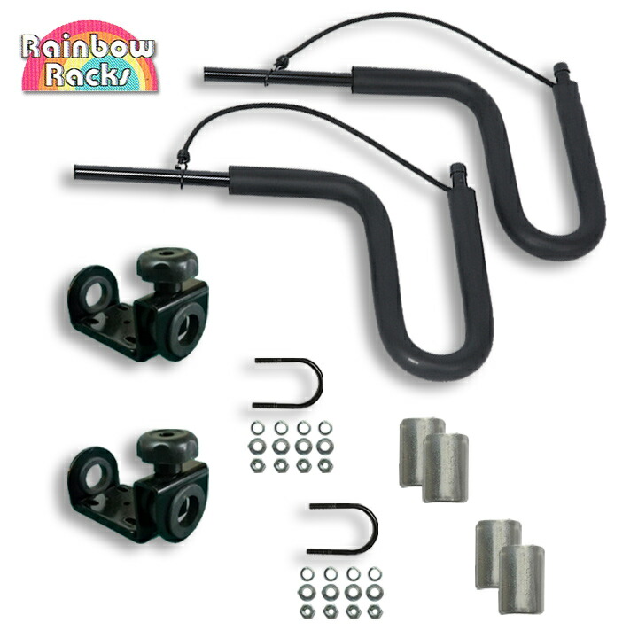 楽天市場】Rainbow サーフボードキャリア 自転車サーフボードキャリア