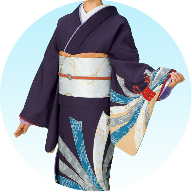 楽天市場】踊り 着物 裾引き 芸者着 仕立上がり ポリエステル 日本舞踊