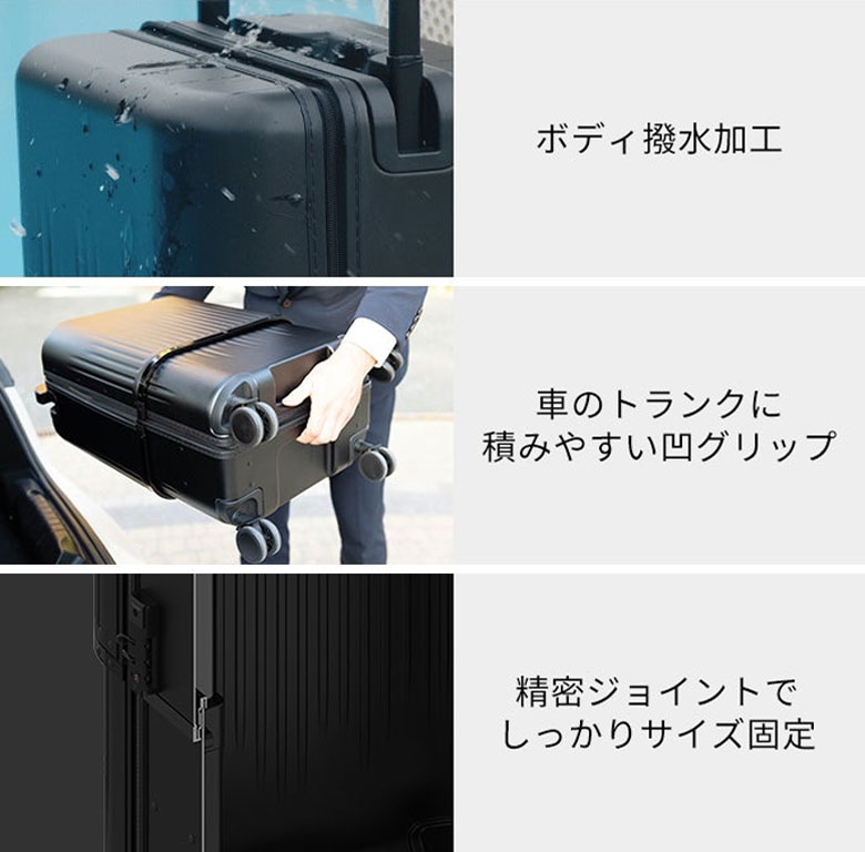 楽天市場】【豪華特典付き！】VELO スーツケース キャリーケース 3段階