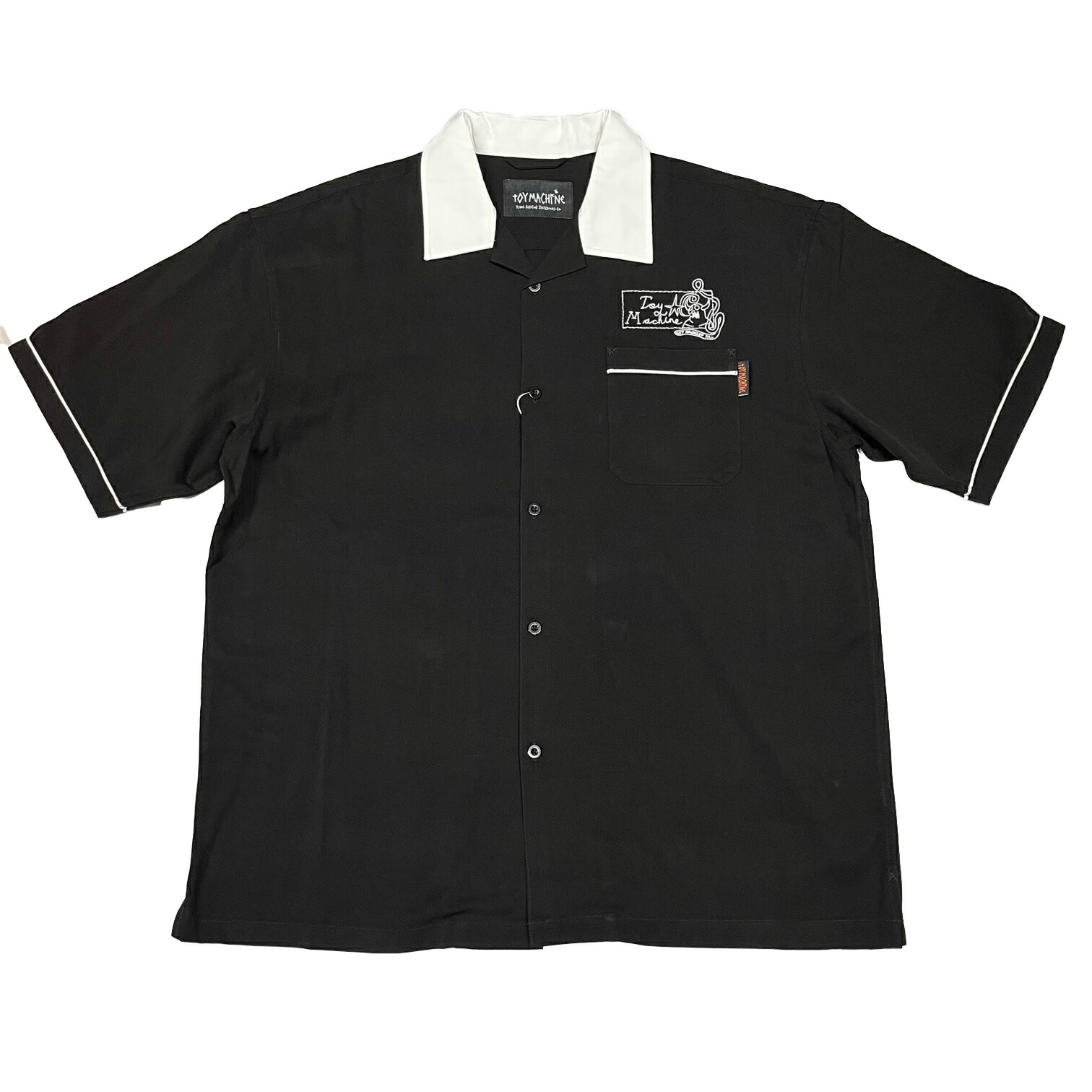 楽天市場】【 TOY MACHINE / AMONGSTIT BOWLING SHIRTS / BLACK