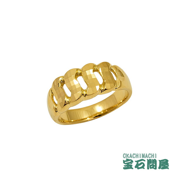 楽天市場】喜平リング K18 ミラーカットリング (S) 12号 キヘイ