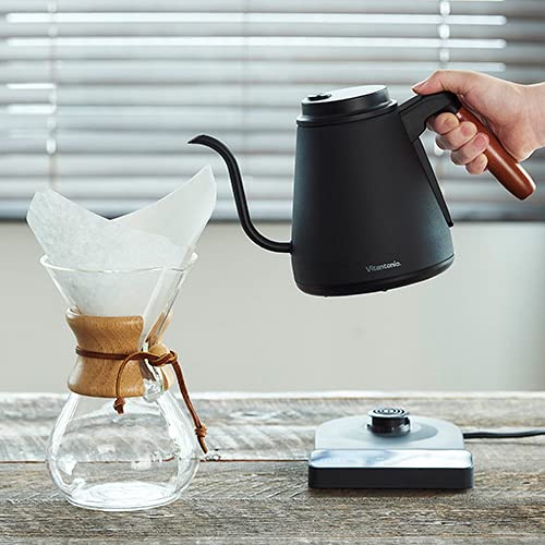 楽天市場】ビタントニオ 電気ケトル 0.8L ブラックVitantonio 温調