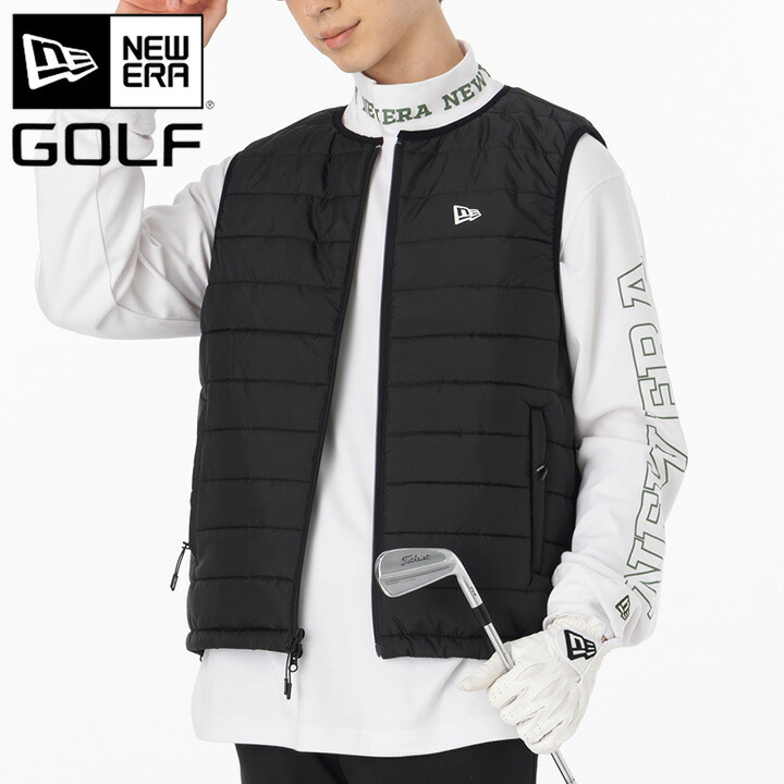 楽天市場】ニューエラ ゴルフ ウェア ベスト NEW ERA GOLF 黒 カーキ