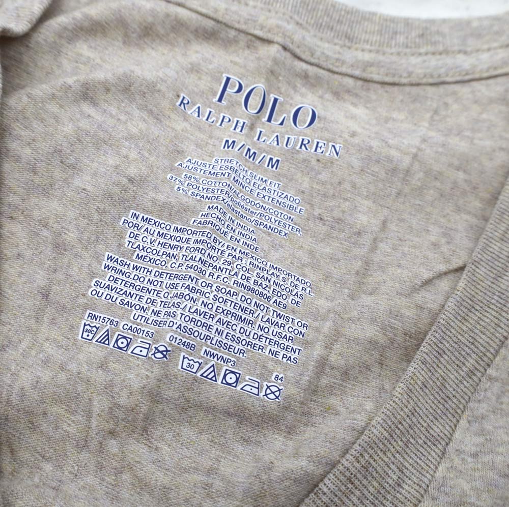 楽天市場】【3枚セット】ポロ ラルフローレン Vネック Tシャツ POLO