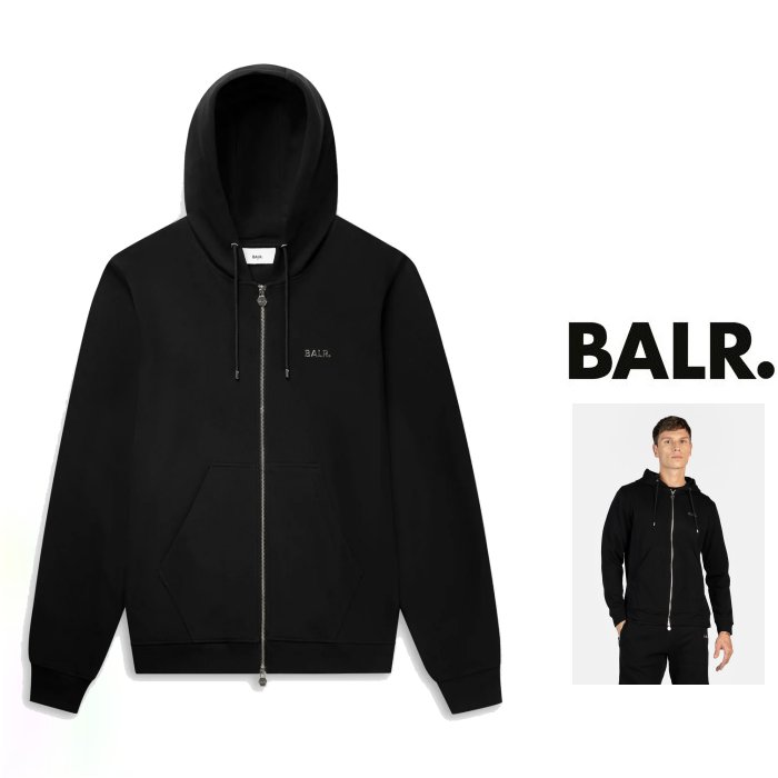 楽天市場】balr ボーラー q－series zipped hoodieの通販