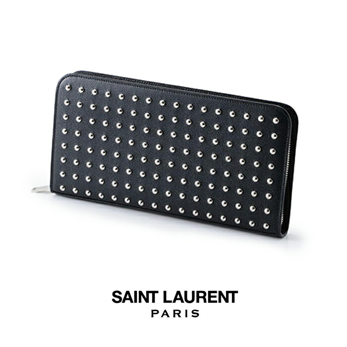 楽天市場】送料無料 SAINT LAURENT サンローラン スタッズ長財布