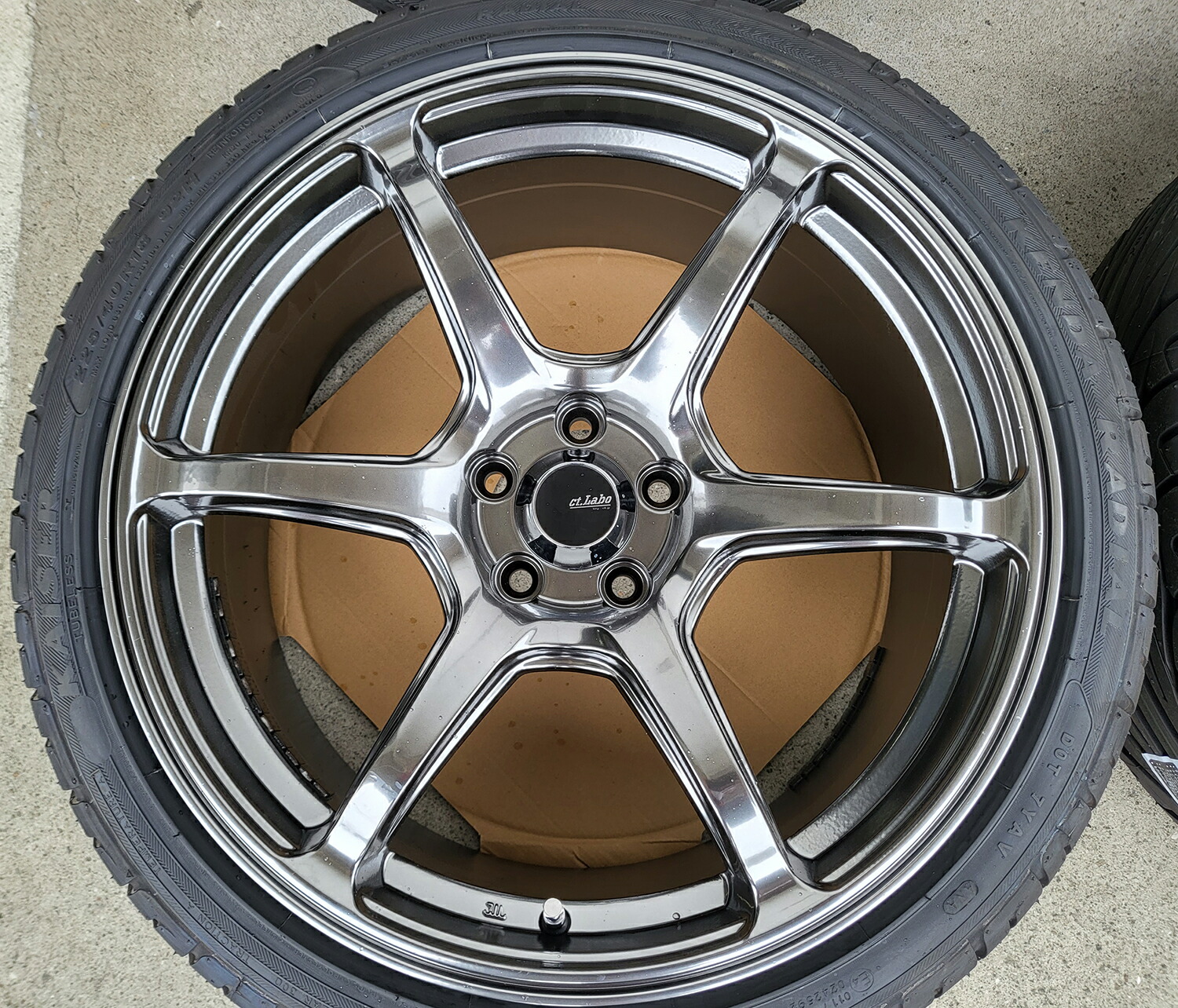 楽天市場】86 BRZ タイヤホイールセット 18インチ Acht-6 クロニウム