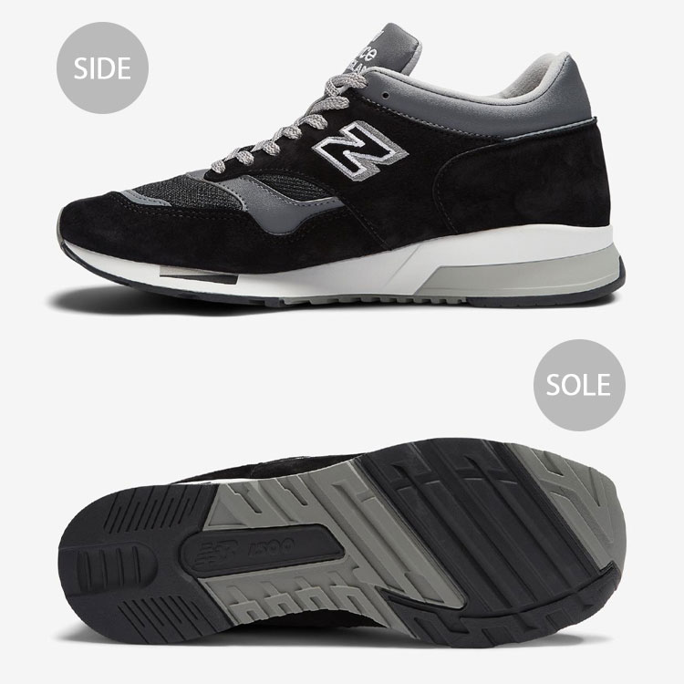 楽天市場】New Balance ニューバランス スニーカーU1500PBK BLACK GRAY