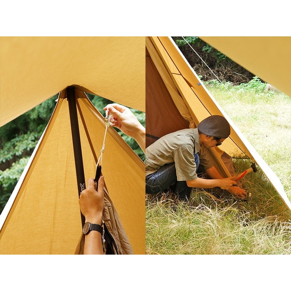 楽天市場】DOD テント チマキテント T2-656-TN dod アウトドア