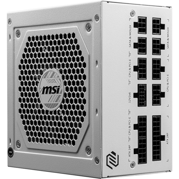 楽天市場】MSI MAG A850GL PCIE5 WHITE ホワイト [電源ユニット