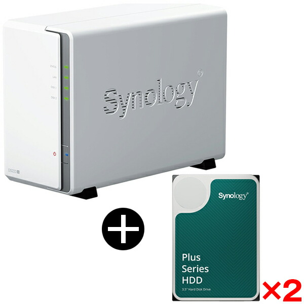 Synology DS223j NAS HDD 6TB×2台 セット Amazon.co.jp: Synology NAS