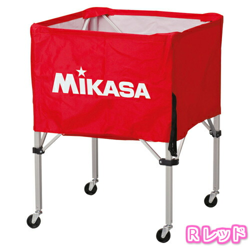楽天市場】【ネーム加工可】ミカサ MIKASA ボールカゴ 屋内用 箱型 大