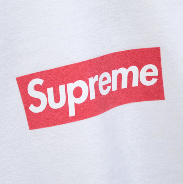 楽天市場】シュプリーム Supreme ボックスロゴ ロングTシャツ 赤×白