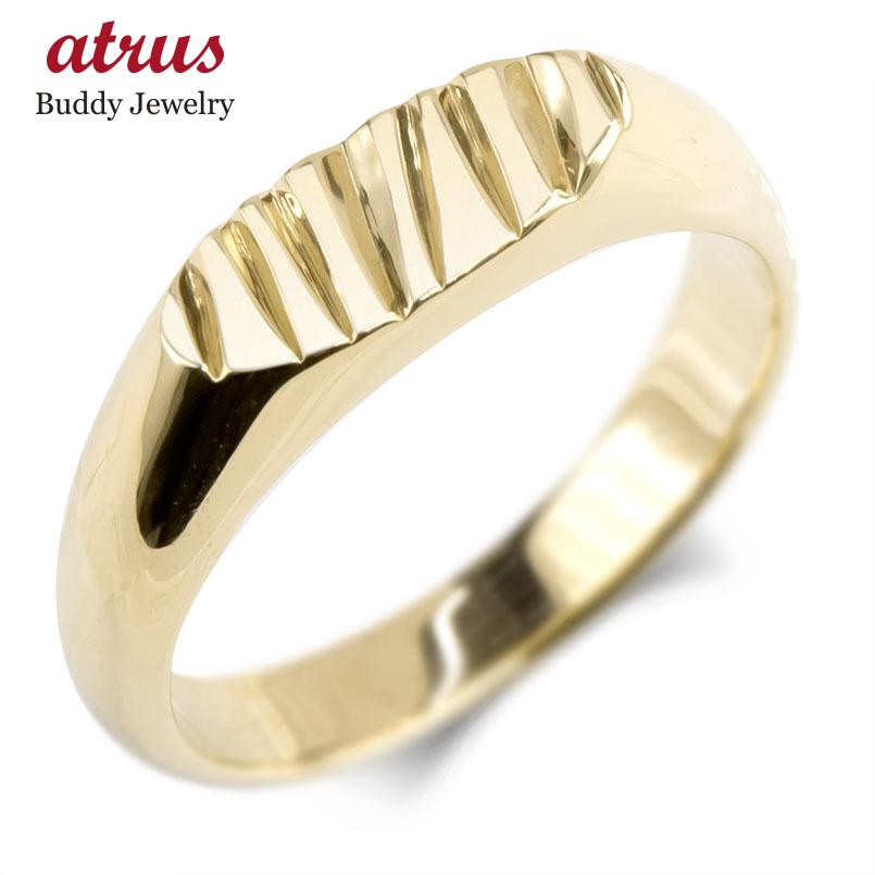 楽天市場】10金 リング 印台 シグネットリング 指輪 マーキスエッジ