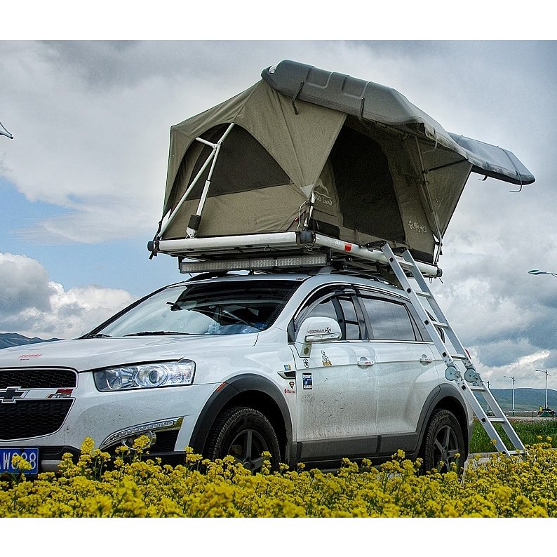 楽天市場】WILD LAND 全自動ルーフテント パスファインダー2