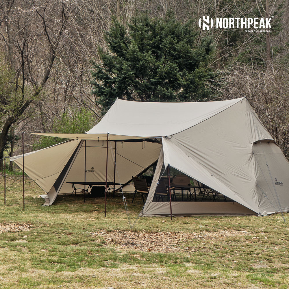 楽天市場】ノースピーク Northpeak OCTA SHELL OLIVE GRAY 韓国