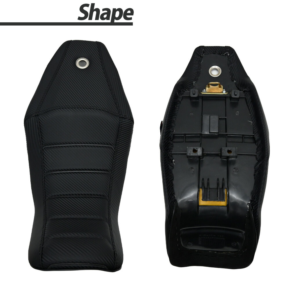 楽天市場】KSR110 ロングシート タックロール シート カスタム パーツ