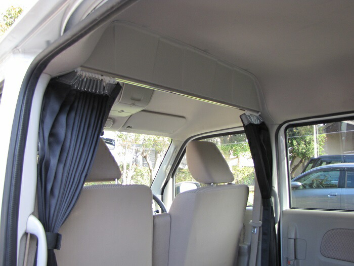 楽天市場】エブリイワゴンDA17W パーテーションカーテンキット(車中泊