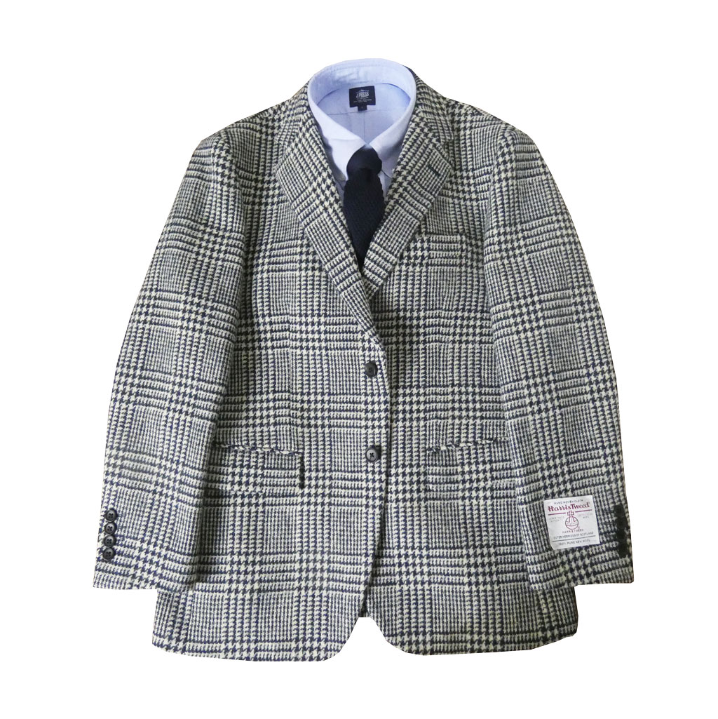 楽天市場】ハリスツイード ジャケット（柄チェック）の通販