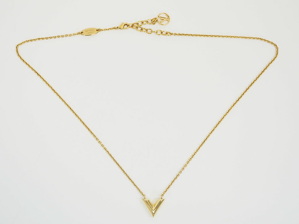 楽天市場】ルイヴィトン LOUIS VUITTON ネックレス エセンシャルV