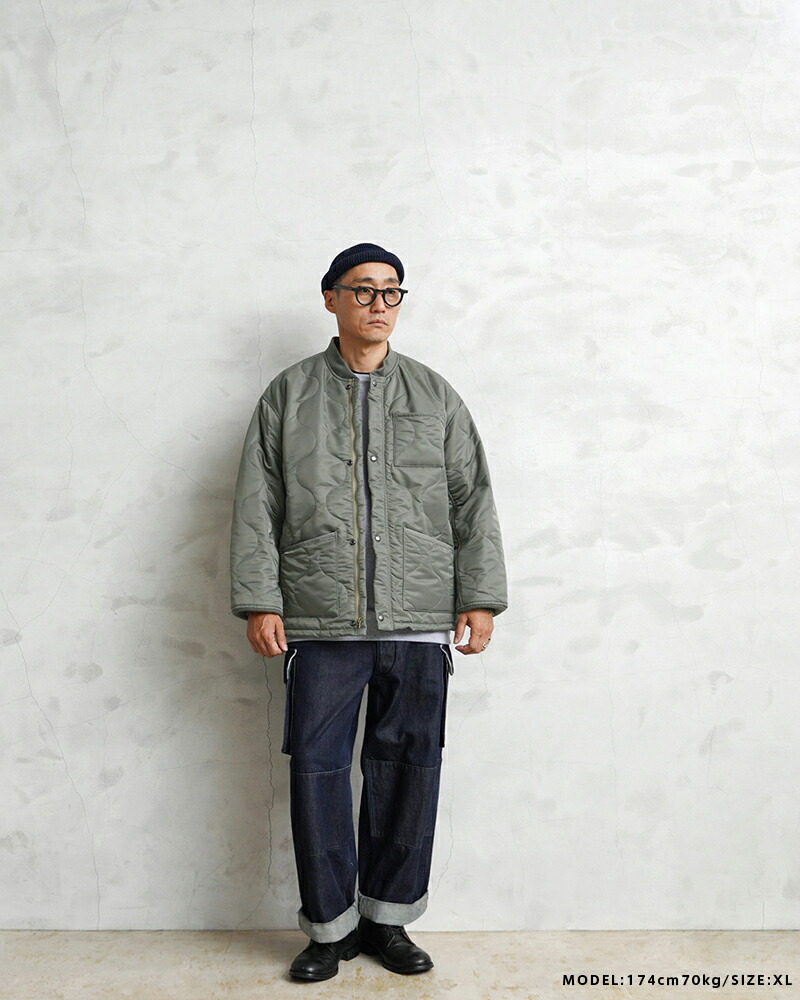 楽天市場】WAIPER.inc 米軍 CWU-9/P キルティングライナージャケット